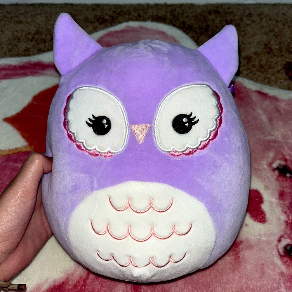 Miranda the Owl Squishmallow, 8 Inch KellyToy